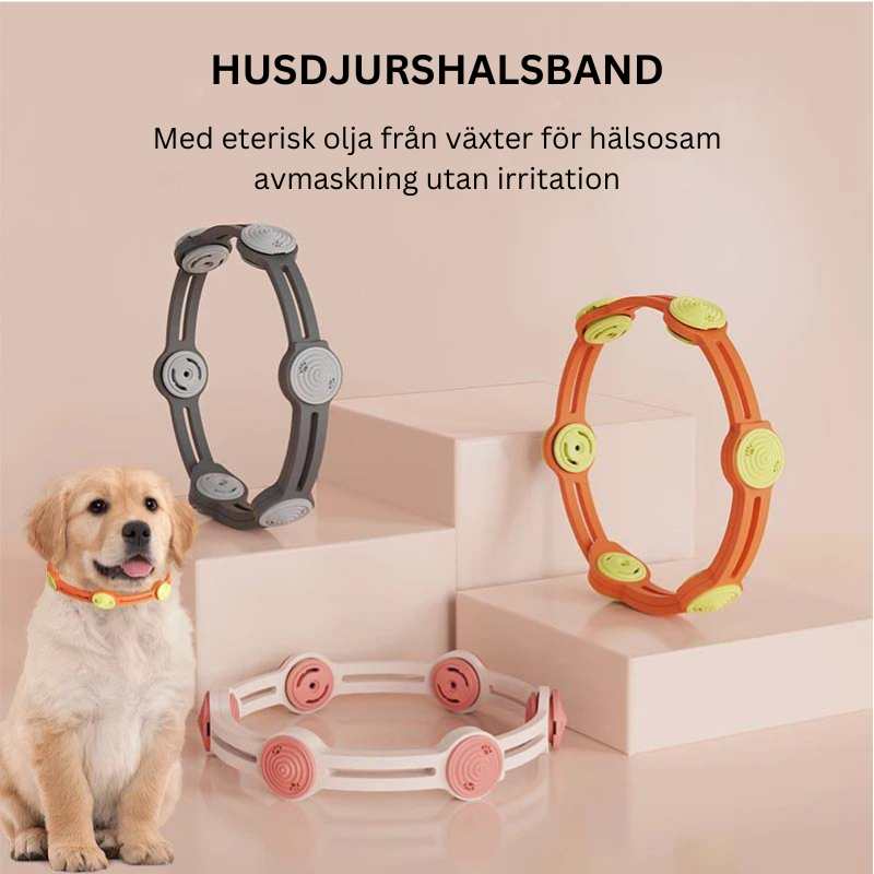 LUKTA - Insekt- & Myggavvisande Hundhalsband